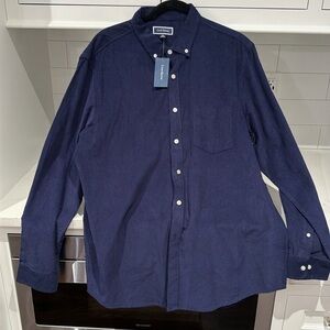 NWT - Charter Club men’s corduroy button up shirt - size XL